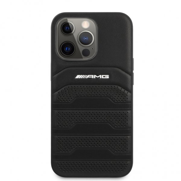 AMG iPhone 13 Pro Deksel Perforert Svart
