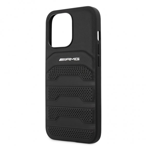 AMG iPhone 13 Pro Deksel Perforert Svart