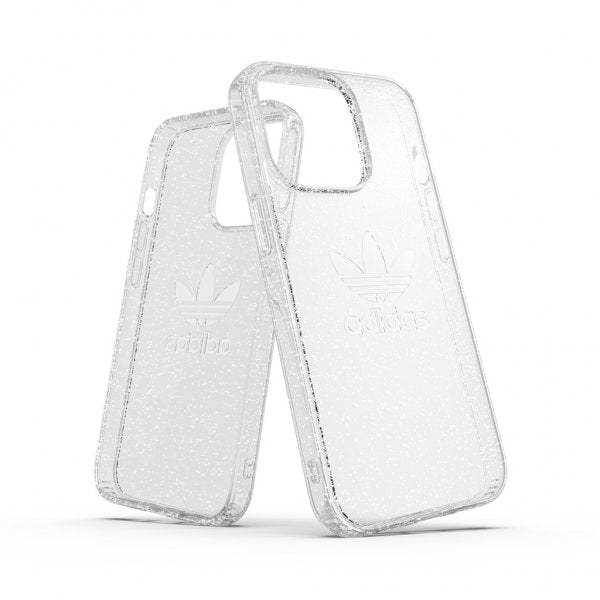 Adidas iPhone 13 Pro Deksel Beskyttende Klar Etui Glitter Klar