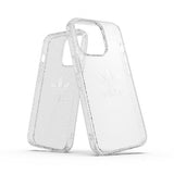 Adidas iPhone 13 Pro Deksel Beskyttende Klar Etui Glitter Klar