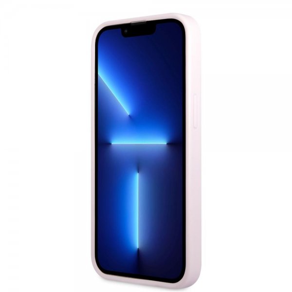 Guess iPhone 13 Pro Deksel Saffiano Metal Logo Lilla