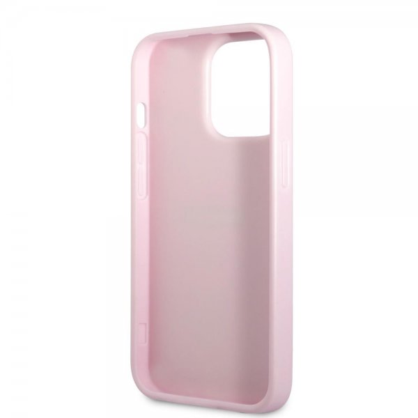 Guess iPhone 13 Pro Deksel Saffiano Metal Logo Lilla