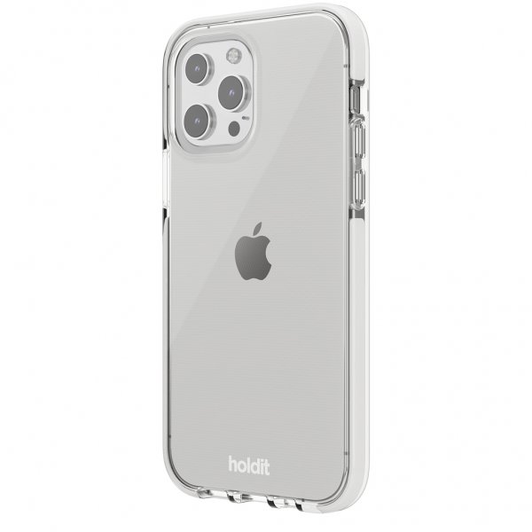 holdit iPhone 13 Pro Deksel Seethru Hvit