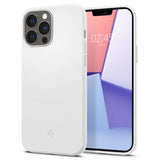 Spigen iPhone 13 Pro Deksel Silicone Fit Hvit