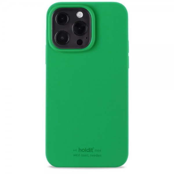 holdit iPhone 13 Pro Deksel Silikon Grass Green