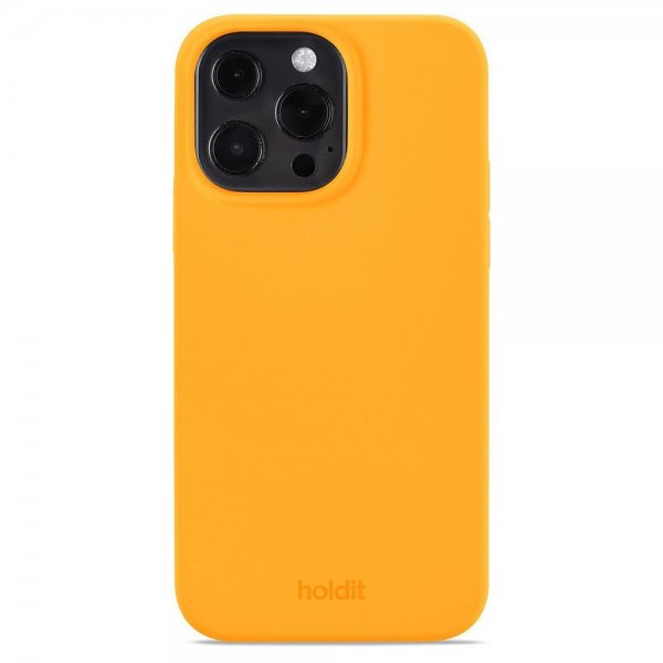 holdit iPhone 13 Pro Deksel Silikon Orange Juice