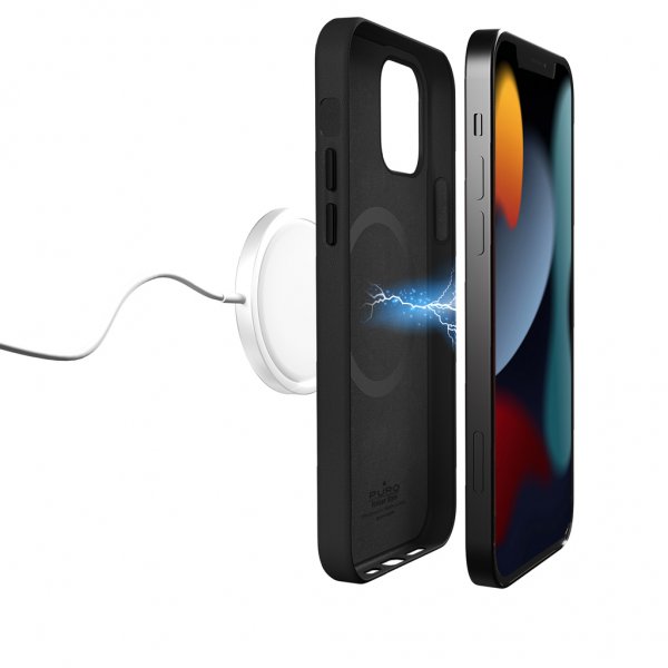 Puro iPhone 13 Pro Deksel SKYMAG Svart
