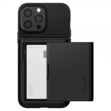 Spigen iPhone 13 Pro Deksel Slim Armor CS Svart