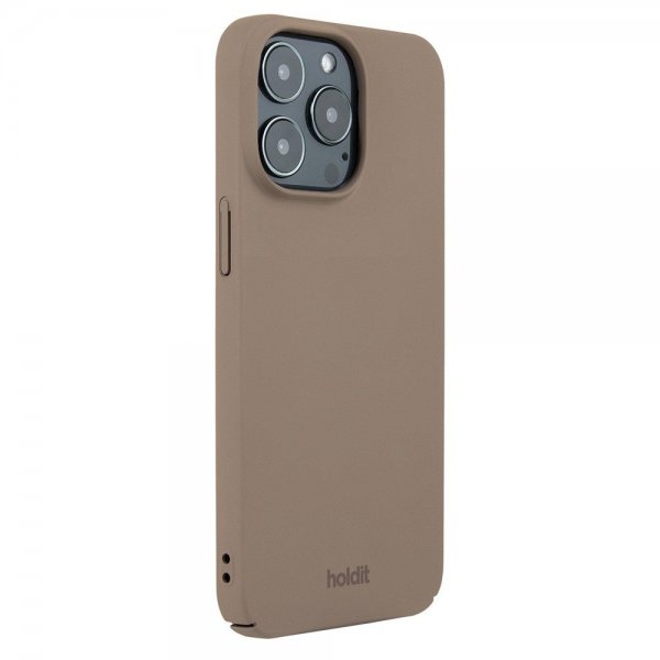 holdit iPhone 13 Pro Deksel Slim Case Mocha Brown
