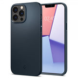 Spigen iPhone 13 Pro Deksel Thin Fit Navy Blue