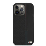 BMW iPhone 13 Pro Deksel Triangle Pattern Svart