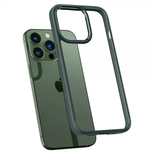 Spigen iPhone 13 Pro Deksel Ultra Hybrid Midnight Green