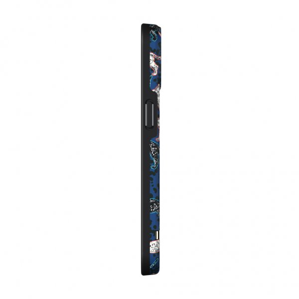 Richmond & Finch iPhone 13 Deksel Blue Leopard