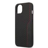AMG iPhone 13 Deksel Carbon Effect Stitching Svart