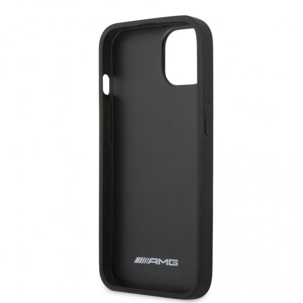 AMG iPhone 13 Deksel Carbon Effect Stitching Svart