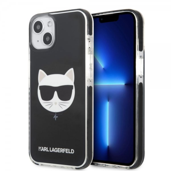 Karl Lagerfeld iPhone 13 Deksel Choupette Svart