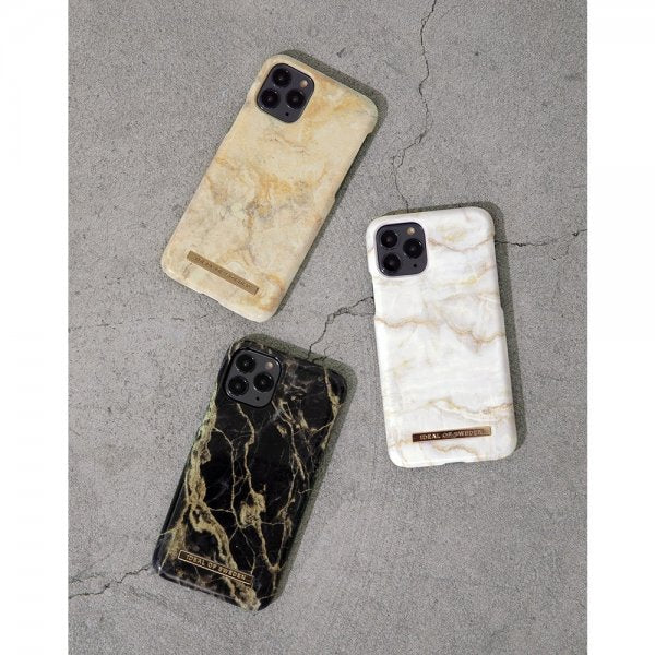 Ideal of Sweden iPhone 13 Deksel Fashion Case Golden Smoke Marble