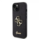 Guess iPhone 13 Deksel Fixed Glitter Svart