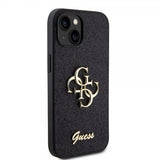 Guess iPhone 13 Deksel Fixed Glitter Svart
