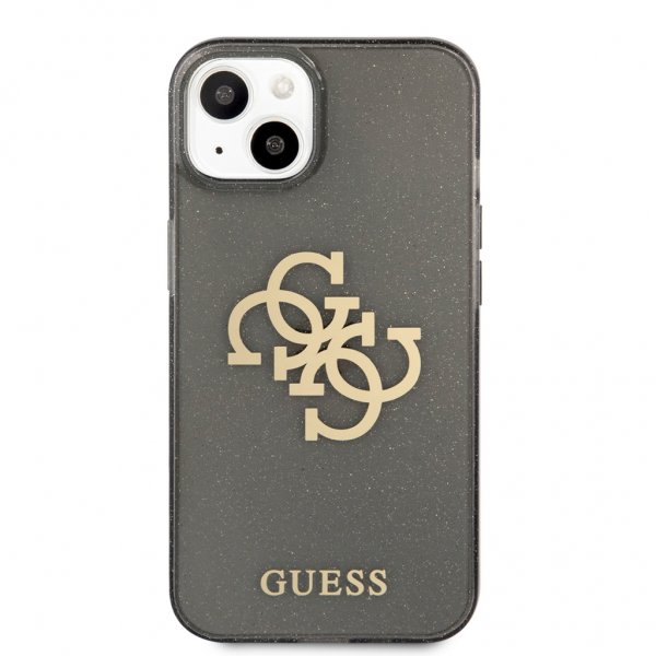Guess iPhone 13 Deksel Full Glitter Svart