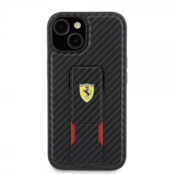 Ferrari iPhone 13 Deksel Grip Stand Function Svart