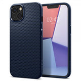 Spigen iPhone 13 Deksel Liquid Air Navy Blue