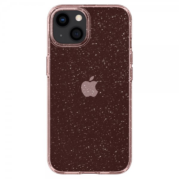 Spigen iPhone 13 Deksel Liquid Crystal Glitter Rose Quartz