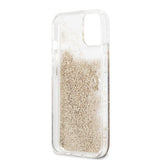 Guess iPhone 13 Deksel Liquid Glitter Gull