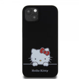 Hello Kitty iPhone 13 Deksel Liquid Silicone Svart