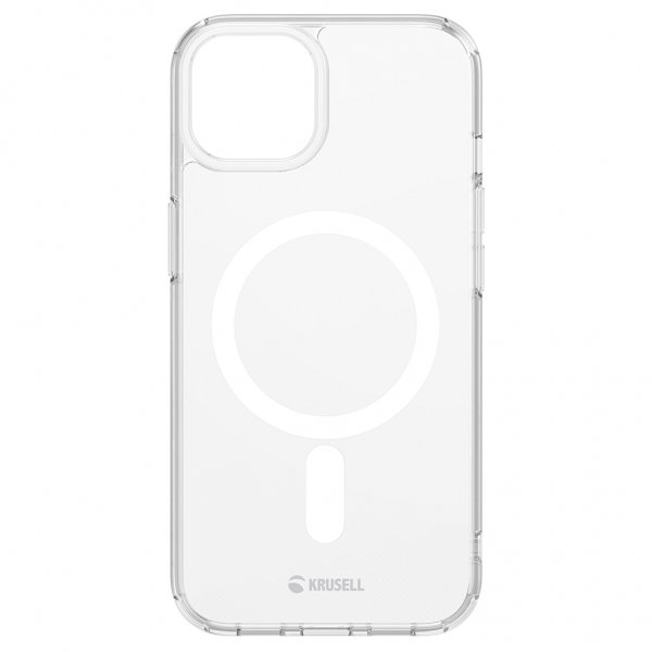 Krusell iPhone 13 Deksel MagSafe Clear Cover Transparent
