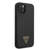 Guess iPhone 13 Deksel Metal Triangle Svart