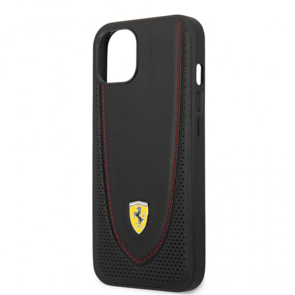 Ferrari iPhone 13 Deksel Perforert Svart