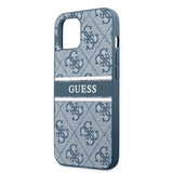 Guess iPhone 13 Deksel Printed Stripe Blå