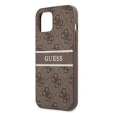 Guess iPhone 13 Deksel Printed Stripe Brun