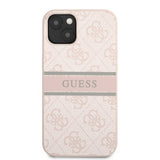 Guess iPhone 13 Deksel Printed Stripe Rosa