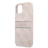 Guess iPhone 13 Deksel Printed Stripe Rosa