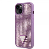 Guess iPhone 13 Deksel Rhinestone Lilla