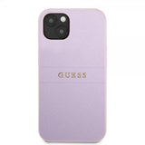 Guess iPhone 13 Deksel Saffiano Metal Logo Lilla