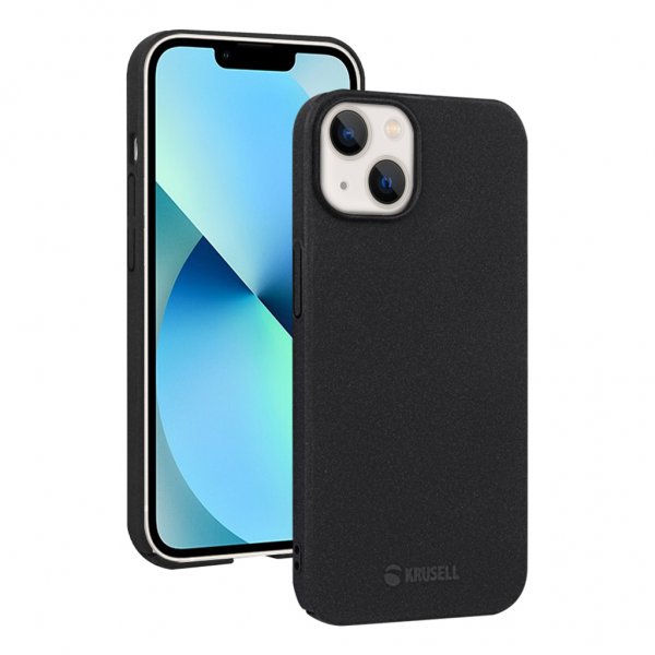 Krusell iPhone 13 Deksel SandCover Svart