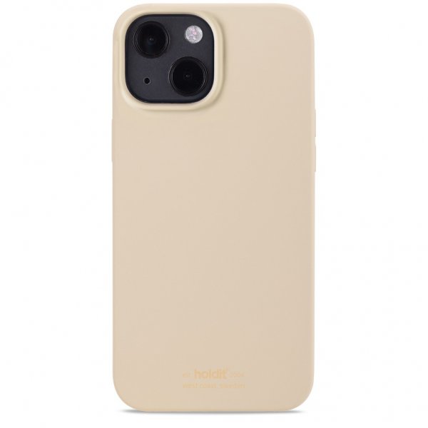 holdit iPhone 13 Deksel Silikon Beige