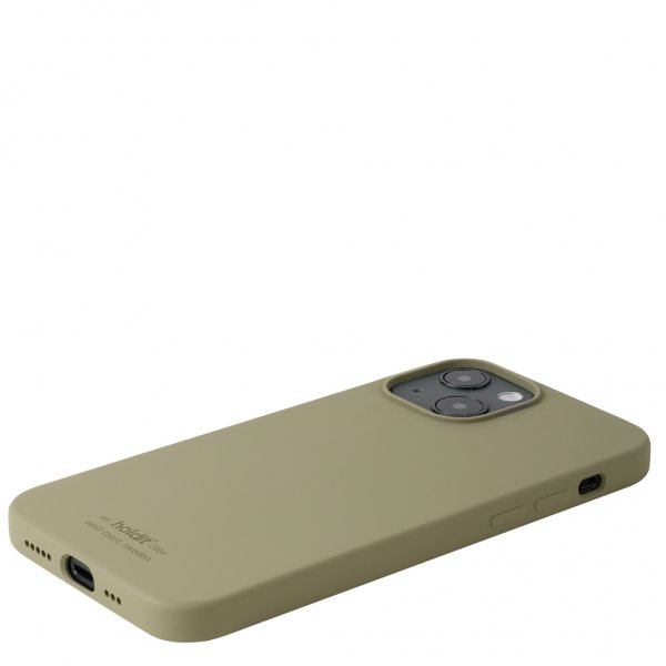 holdit iPhone 13 Deksel Silikon Khaki Green