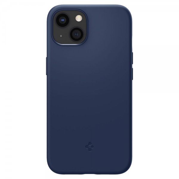 Spigen iPhone 13 Deksel Silicone Fit Navy Blue