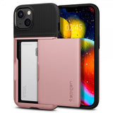 Spigen iPhone 13 Deksel Slim Armor CS Rosegull