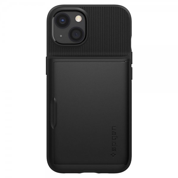 Spigen iPhone 13 Deksel Slim Armor CS Svart