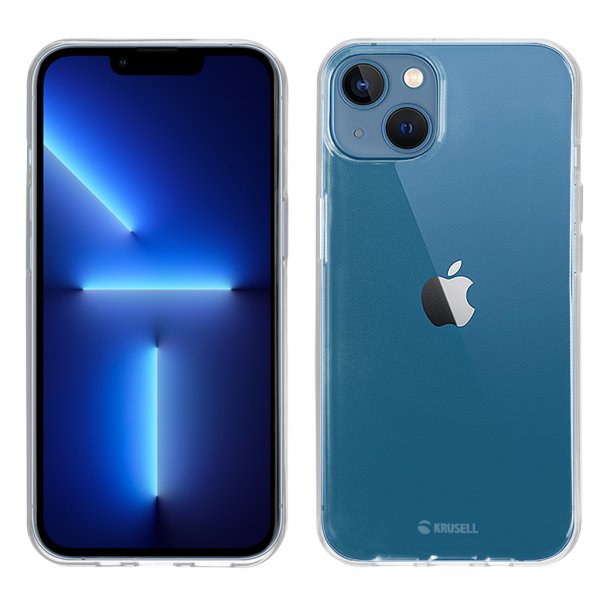 Krusell iPhone 13 Deksel SoftCover Transparent