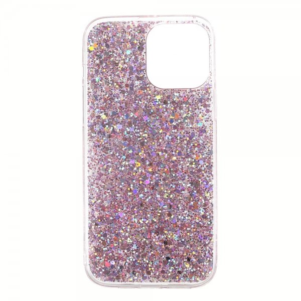 Nordic Covers iPhone 13 Deksel Sparkle Series Blossom Pink