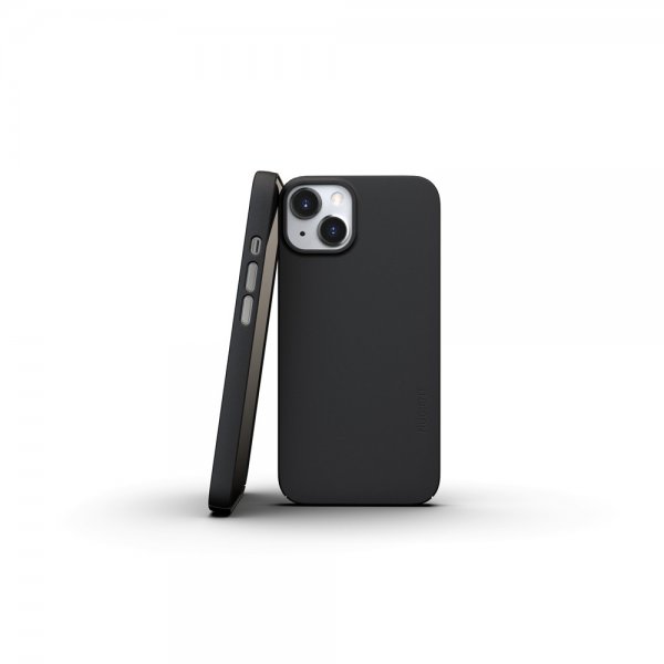 Nudient iPhone 13 Deksel Thin Case V3 MagSafe Ink Black