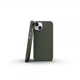 Nudient iPhone 13 Deksel Thin Case V3 MagSafe Pine Green