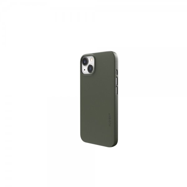 Nudient iPhone 13 Deksel Thin Case V3 MagSafe Pine Green