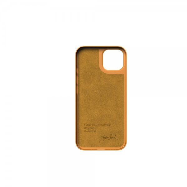Nudient iPhone 13 Deksel Thin Case V3 MagSafe Saffron Yellow